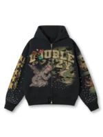 Royal Angel Zip Hoodie
