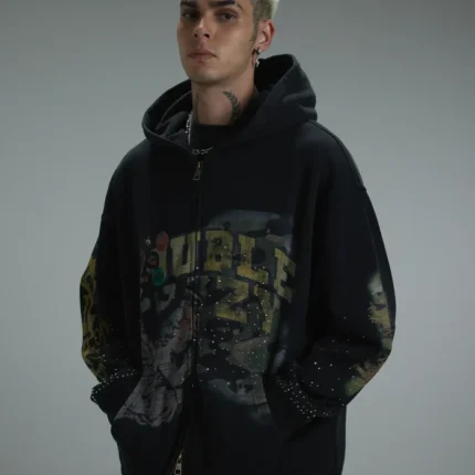Royal Angel Zip Hoodie g