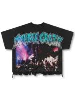 Sparkle Crowd Torn Hem Tee