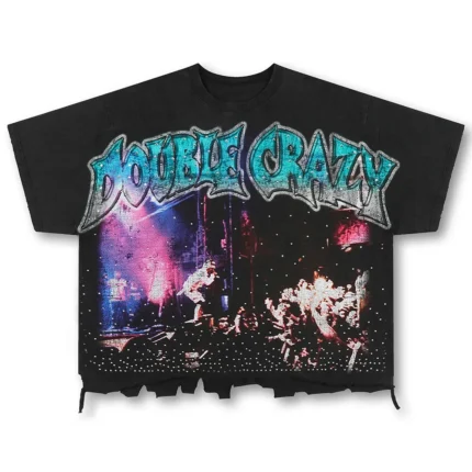 Sparkle Crowd Torn Hem Tee