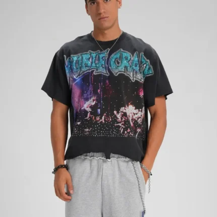 Sparkle Crowd Torn Hem Tee g