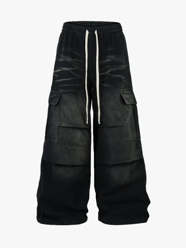 Street Casual Washed Pants gh