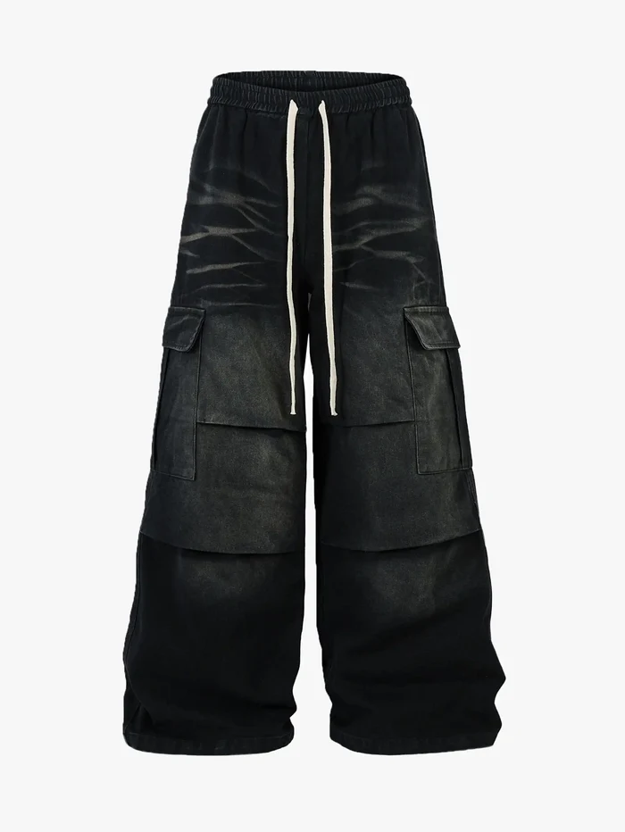 Street Casual Washed Pants gh